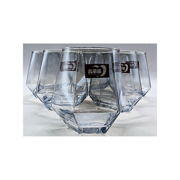 Pack de 6 Verres Bleu DELI...