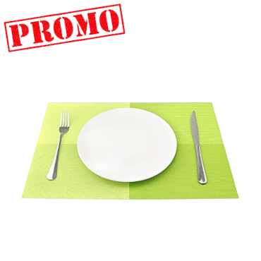 SET DE TABLE VERT