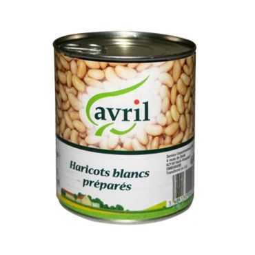 Avril - Haricots blancs - 400G