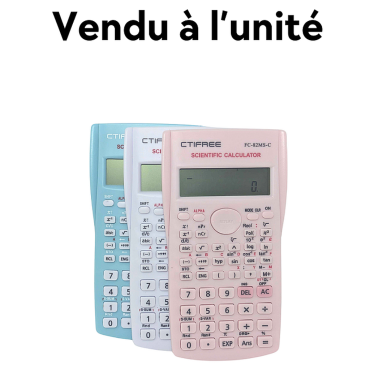 Calculatrice scientifique...