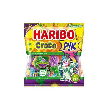 Bonbons Haribo Croco Pik 120G