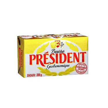 Beurre - Président - Doux -...