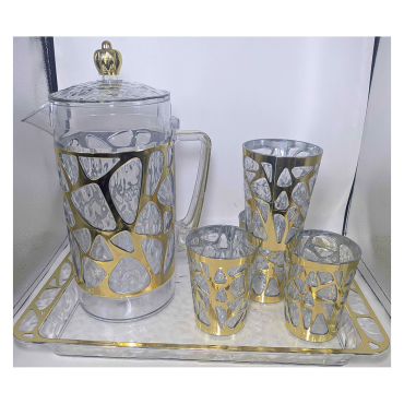 6pcs Carafe Incassable Avec...