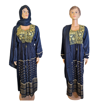 Robe Dubaï Fatima noir M